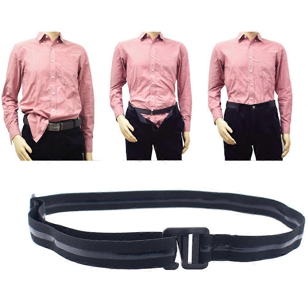 Non Slip Shirt Stays Elastic Unisex Shirt Stay Holder Belt Keeps Clothes In Place Sweat Resistant Office Use Formal Nights 1Pack