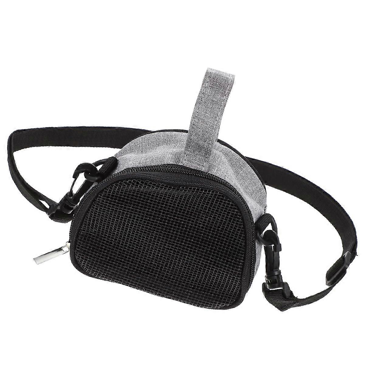 Portable Hamster Carrier for Pets, Breathable Mesh, Small Carrier for Hamsters, Ferrets, Guinea Pigs