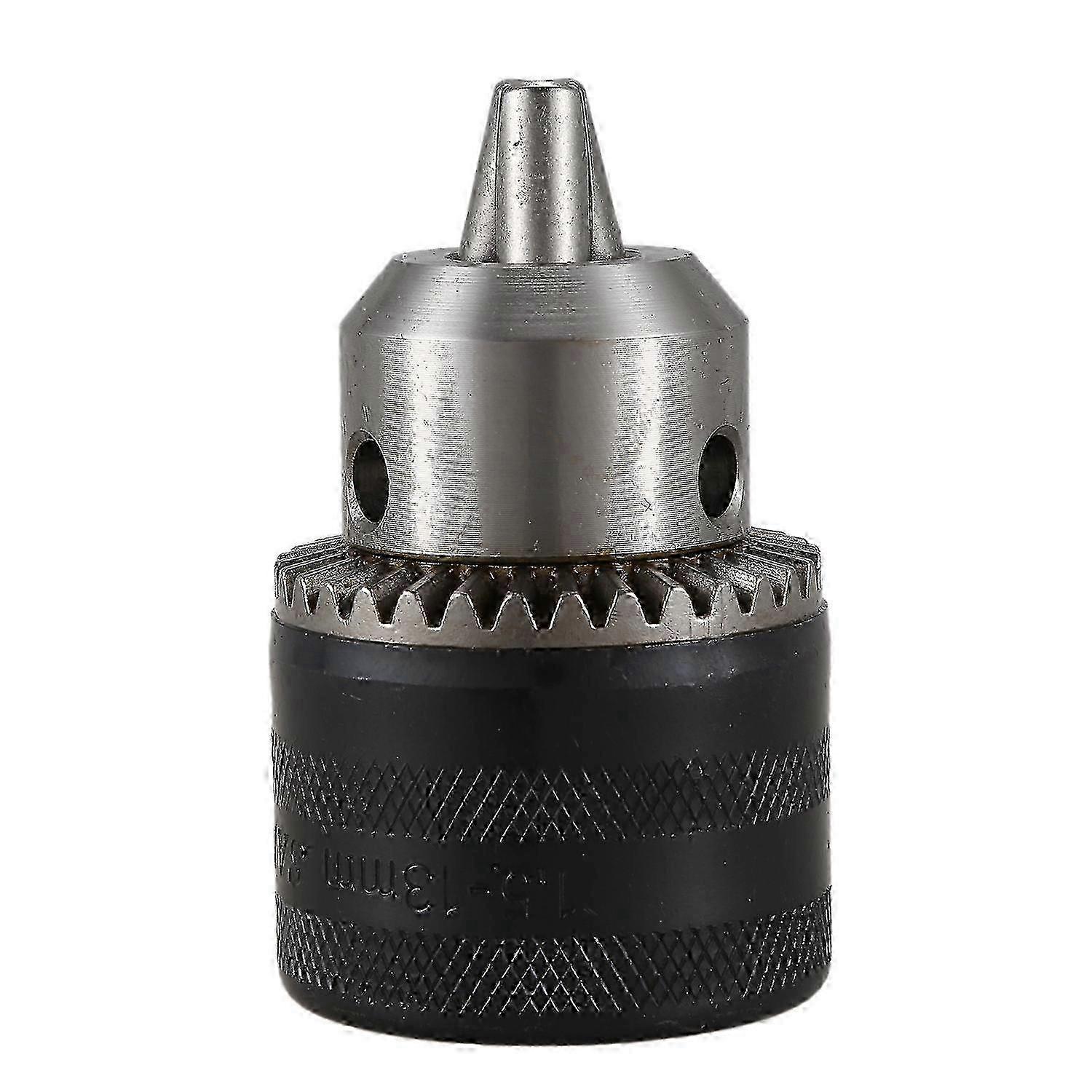 Key Type Drill Chuck with 1.5-13mm Capacity & B16 Tapered Bore - High-Performance Tool Accessory for Precision Drilling