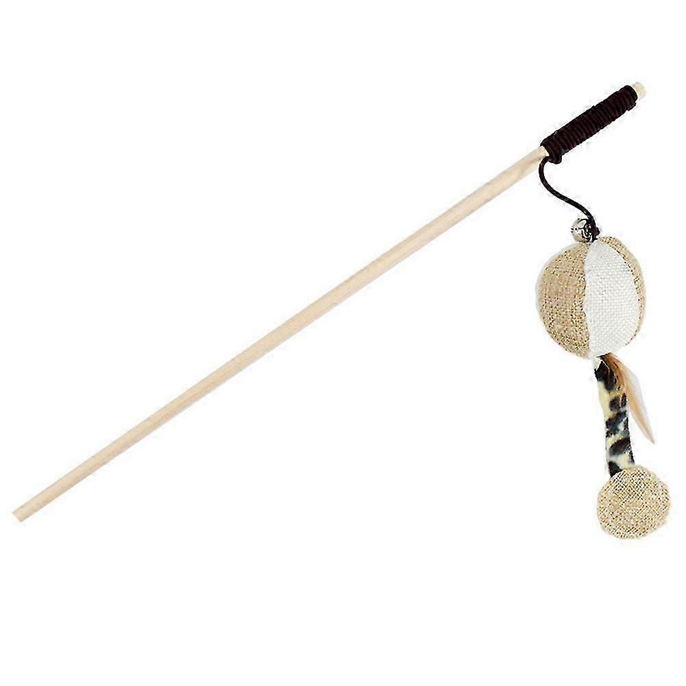 Interactive Elastic Rod Cat Toy with Bell Shape Animal Design - Fun Ball for Engaging Pet Playtime Activity