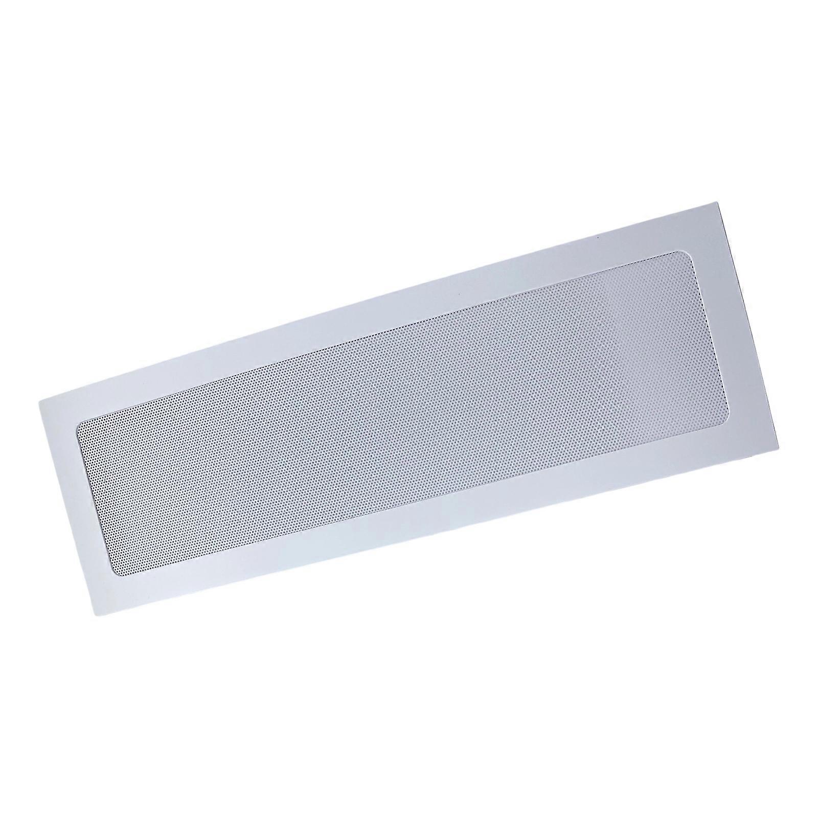 Magnetic Computer Case Dust Cover 12x24cm Nylons Meshes Panel Removable Airflows Protections For Standard Chassis White