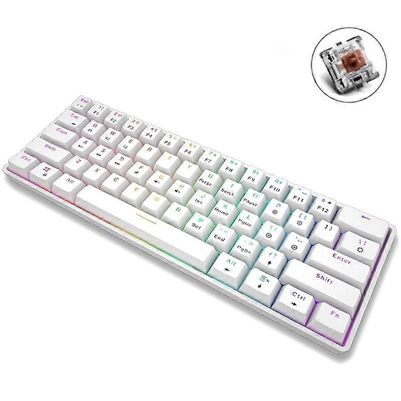 LEAVEN Mechanical Keyboard, Colour: Tea Axis (White) Tea Axis (White)
