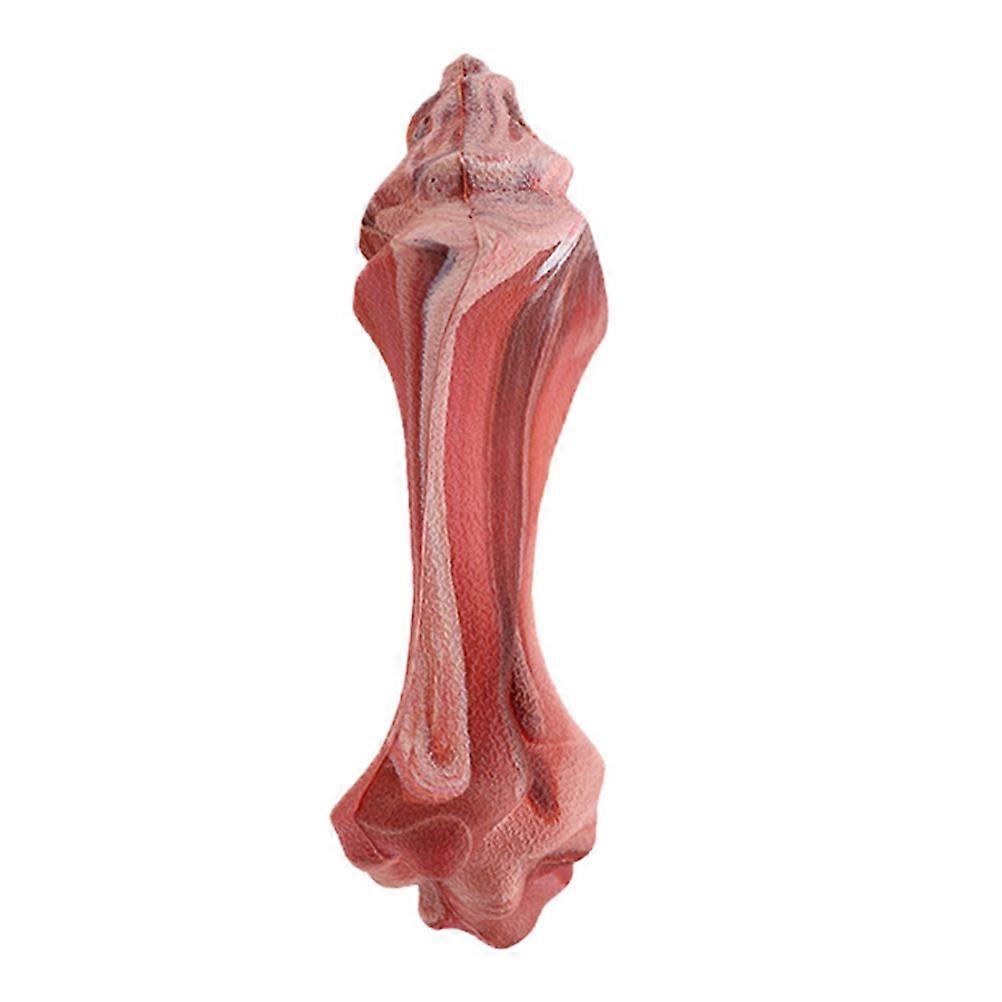 Dog Toys For Chewing Molar Bone Shaped Rubber Chew Toy For Older Dogs Bite-Resistant 18.5x7.5x7.5cm 1Pc