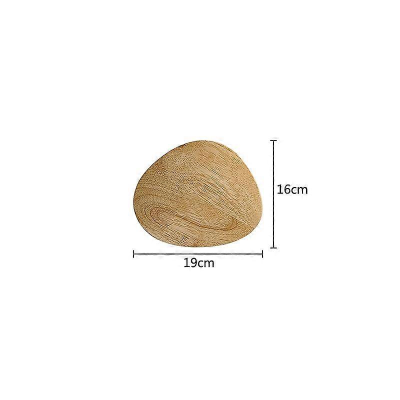 Ac110-240V Wooden Led Wall Lamp Craft Round Oval Shape With Light Decorative Lamp Source Wall-Mounted Indoor Lighting