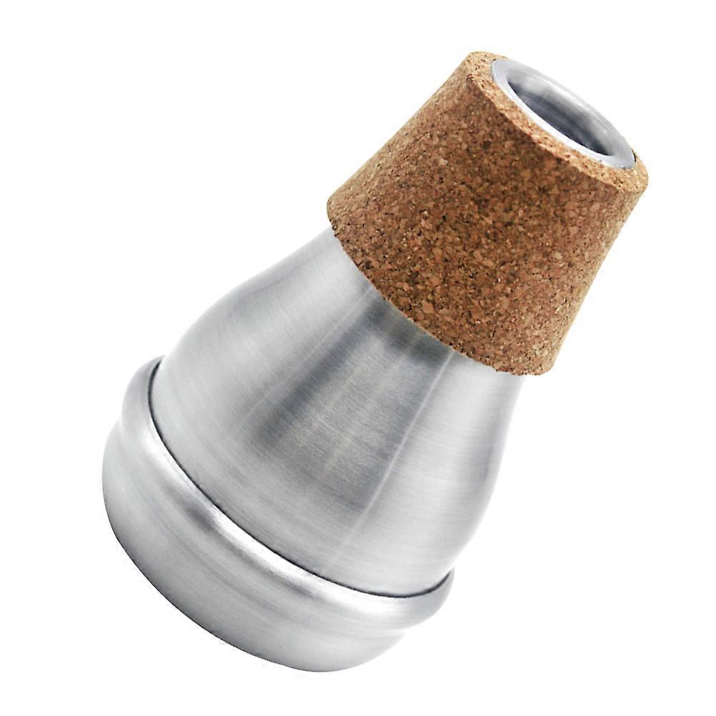 Mini Trumpet Silencer Portable Mute Device For Music Performance Intonation Control Wood Material 1Set