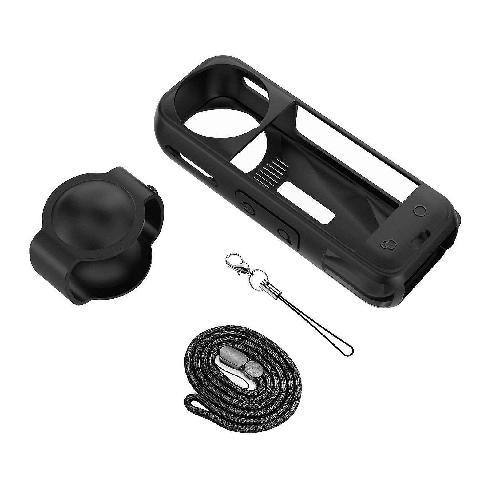 Multipurpose for X5 Action Camera Case Silicone Shockproof Lens Caps Included Secure Multicolor