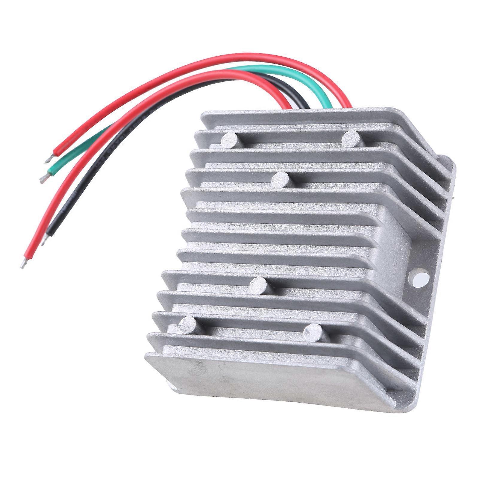 DC9V-36V to 12V 7A Power Stabilizer, IP67 Waterproof For Safe Use In Car and Solar Energy Systems Multicolor