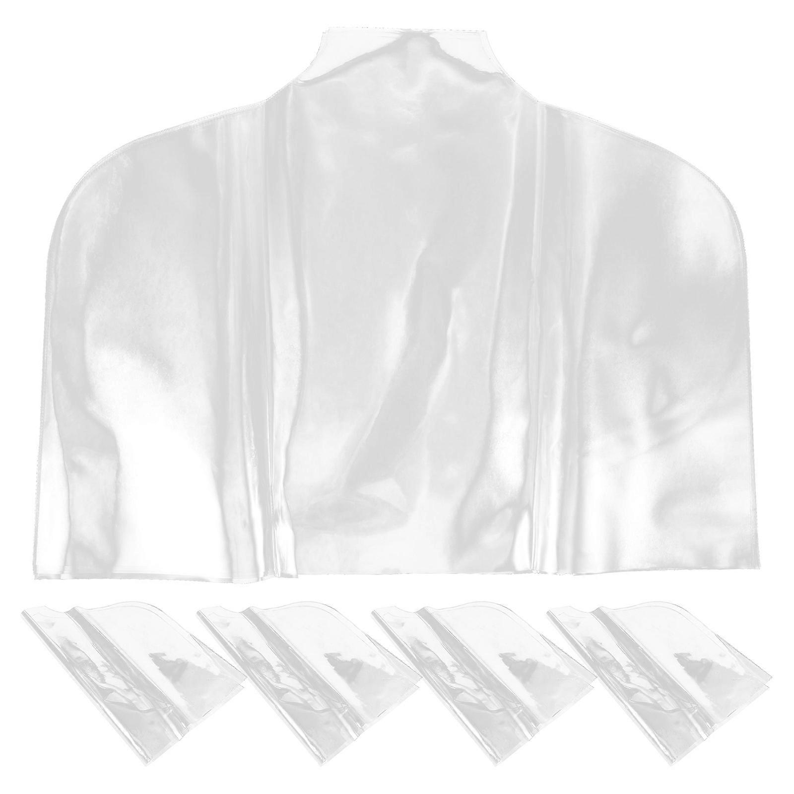 Transparent Dustproof Bag Garment Covers for Home Use 5Pcs Set