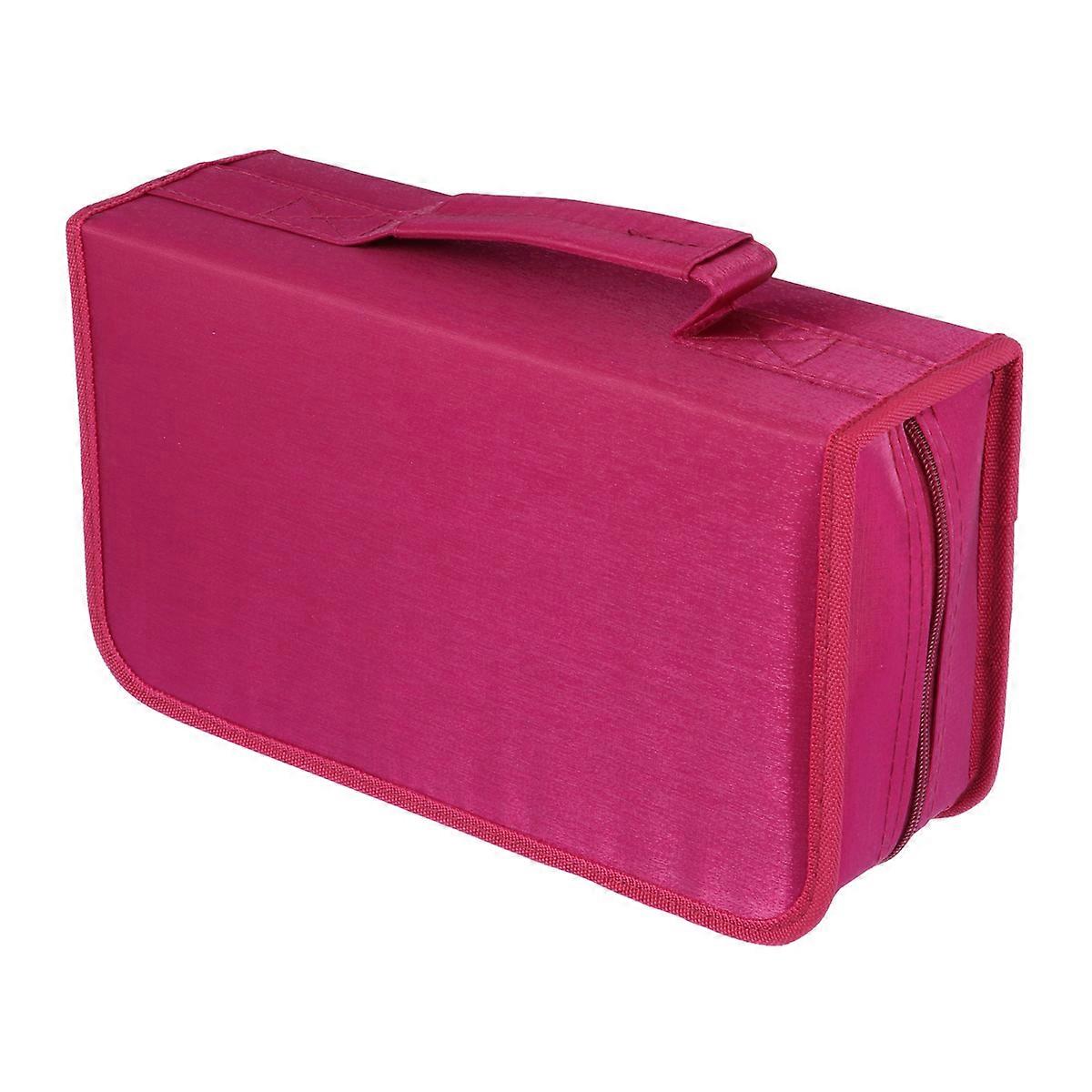 Cd Case Cloth Rectangular Wear-Resistant Organization Car Use 28.50x16.00x9.50cm 1Pcs