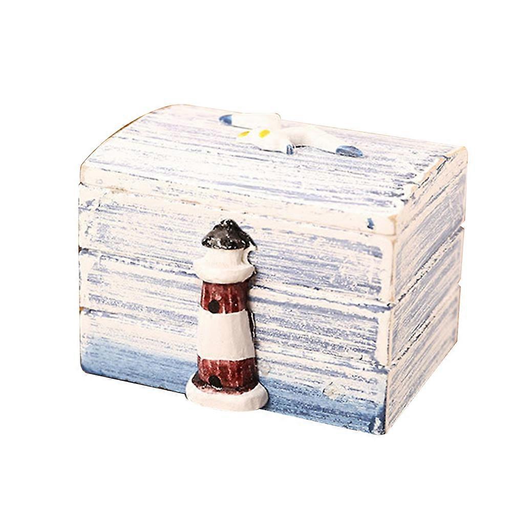 Wooden Storage Box for Jewelry and Sundries Multi Creative Design Ideal for Organizing Keeps Items Protected 7.5 x 5.5 x 3 inches