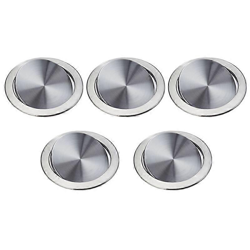 Garbage Flap Lid Flush Built-in Balance Swing for Kitchen Counter Top