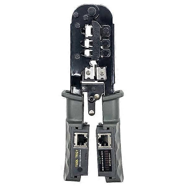 RJ45 Crimping Tool Network Cable Tester Cutting Tool for Cat7 Cat6 Cat5 RJ11 RJ12 RJ45 Metal Crimping Tool