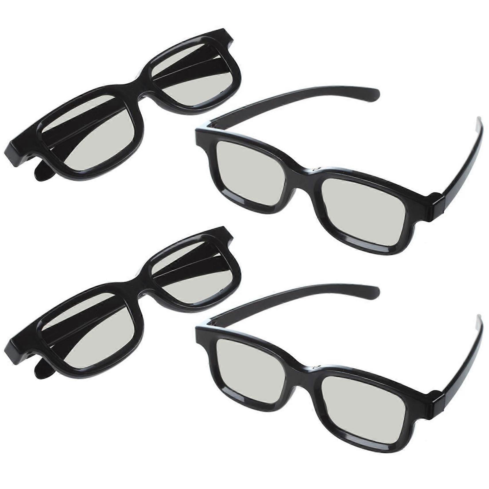 4x 3D Glasses for Cinema 3D TV'S