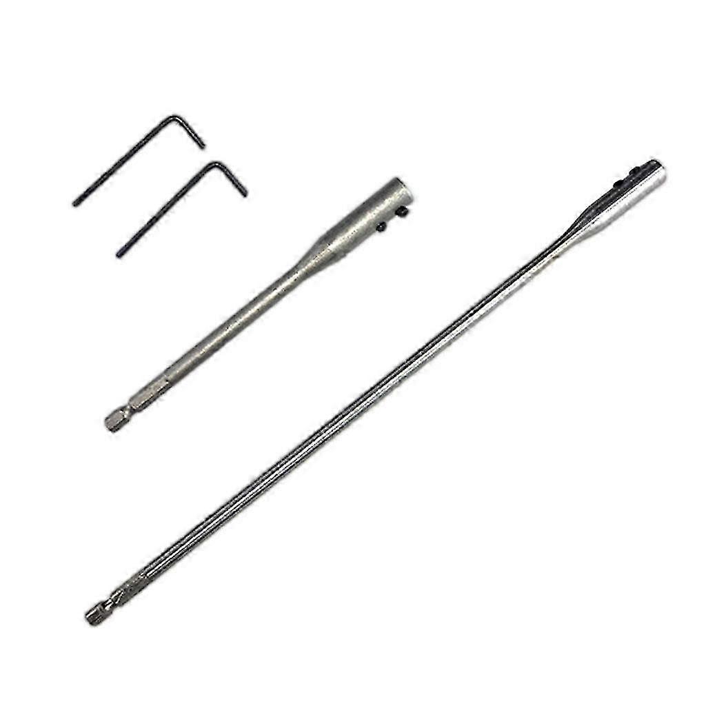 2025 2x 15/30cm Drill Bit Extension Bar for Carpentry Mechanics