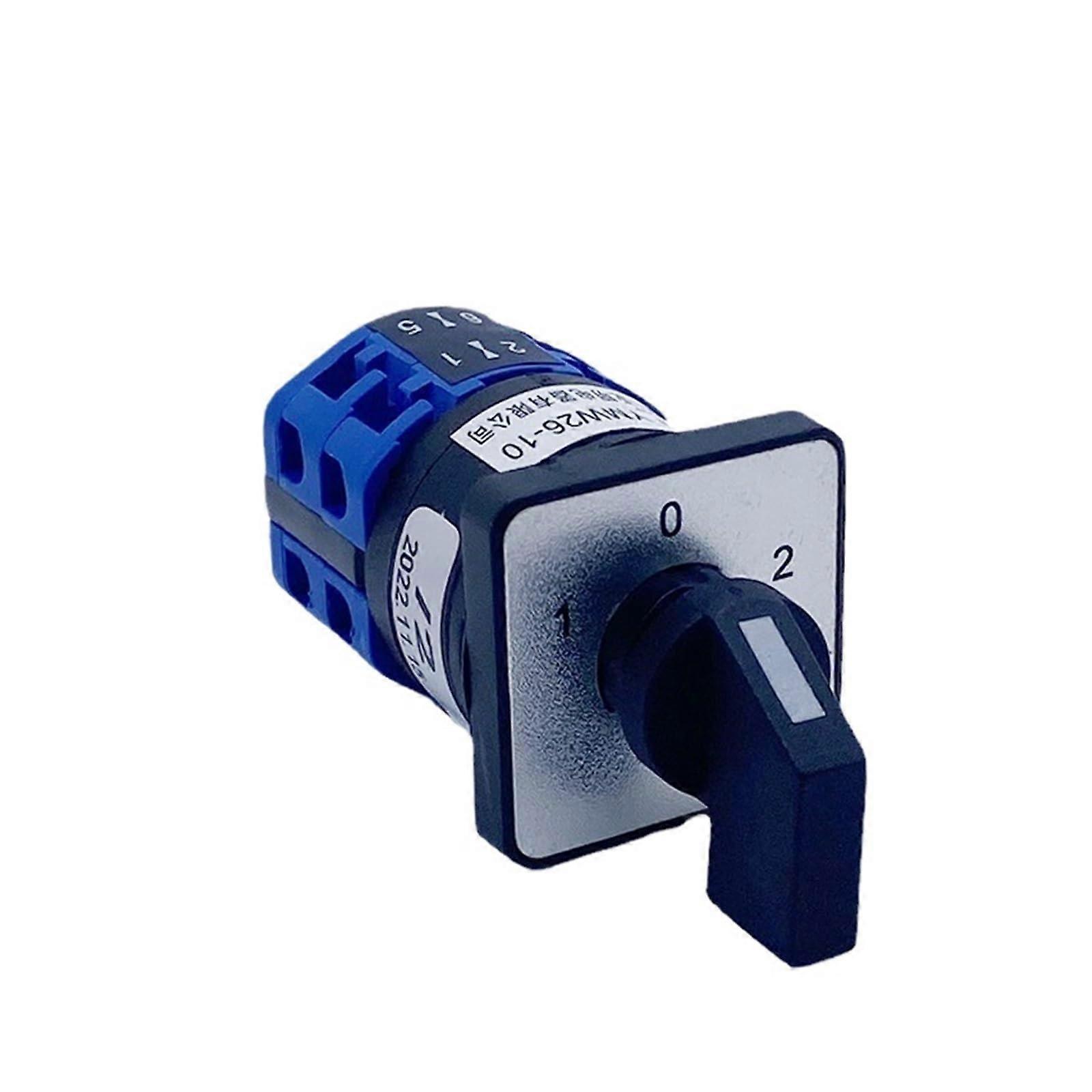 LW2610/2 Rotary Cam Switch 10A Transfer Multi Positions Two Section Levels LW28 Changeover Selector (0123)