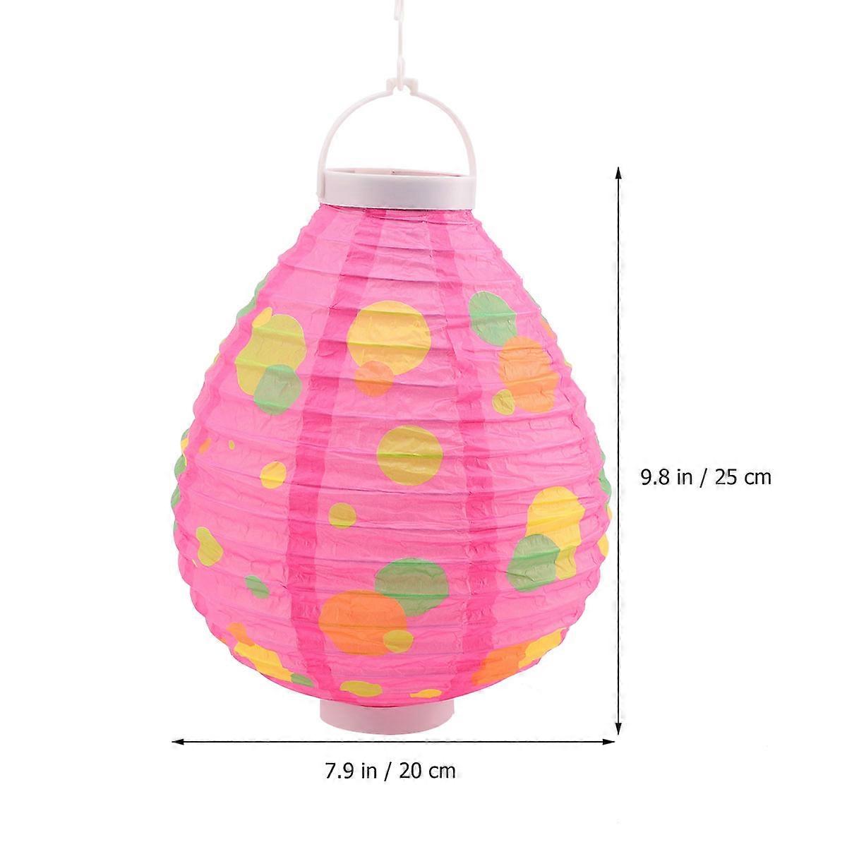 Creative LED Hanging Lantern Decorative For Spring Festival Banquet With Simple Design 1Set