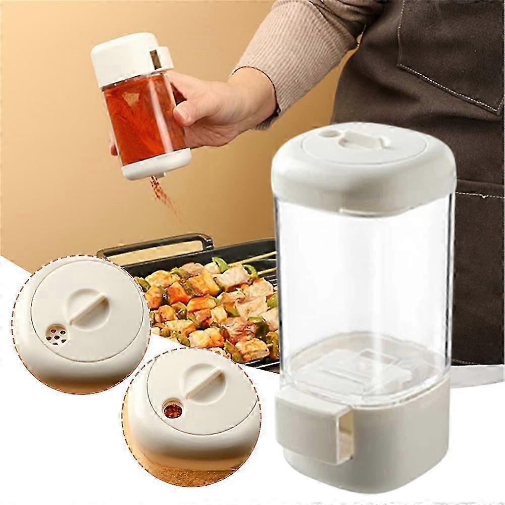 Precision Press-Type Salt Shaker with 2g per Press for Easy Seasoning