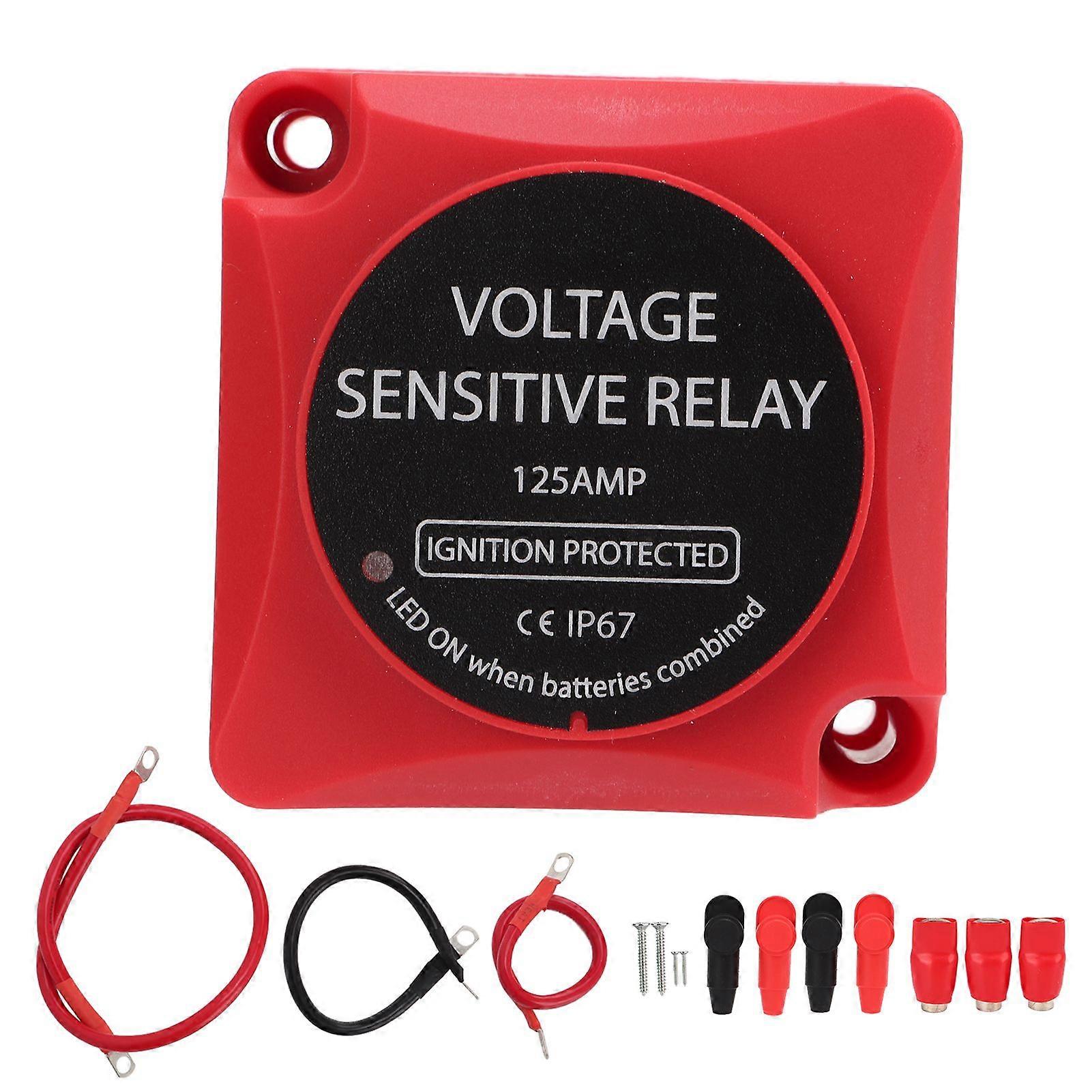 dual battery smart isolator vsr 12v 140a for vehicles