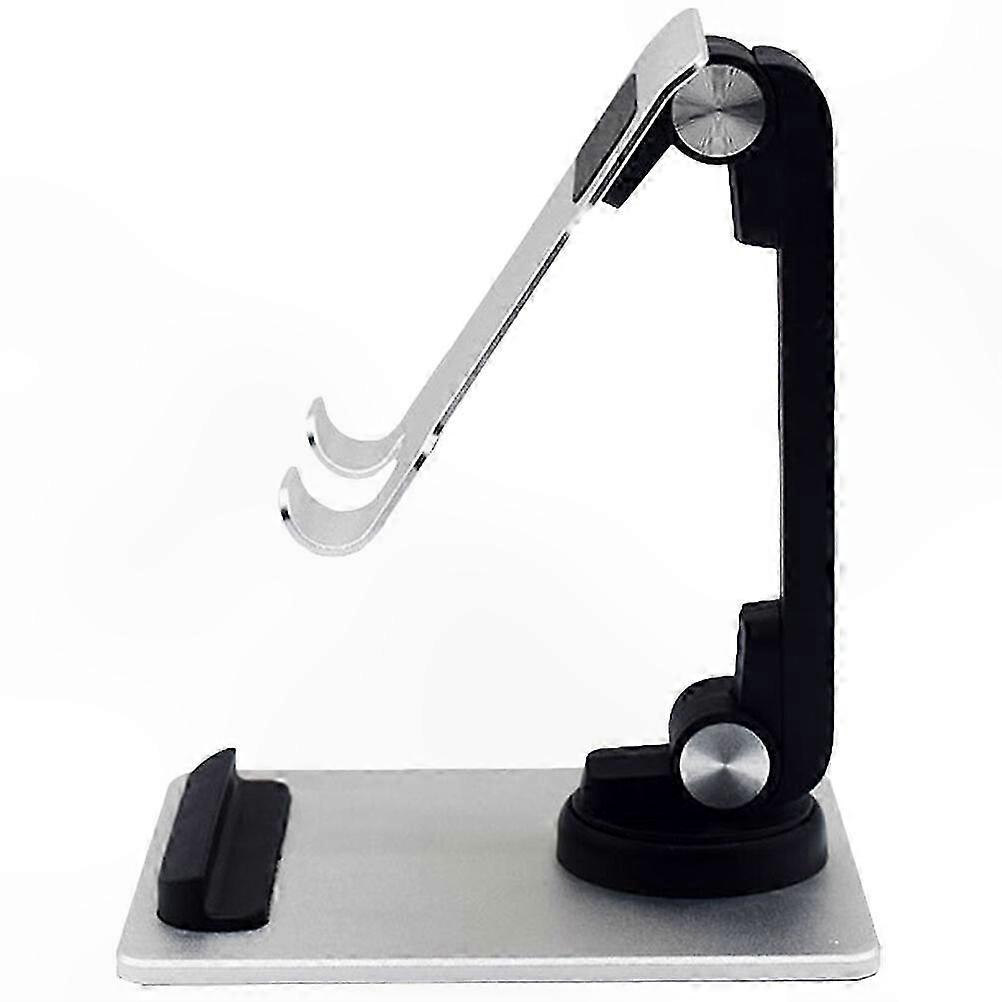 Adjustable Rotating Phone Stand with Foldable Design for Desk Use
