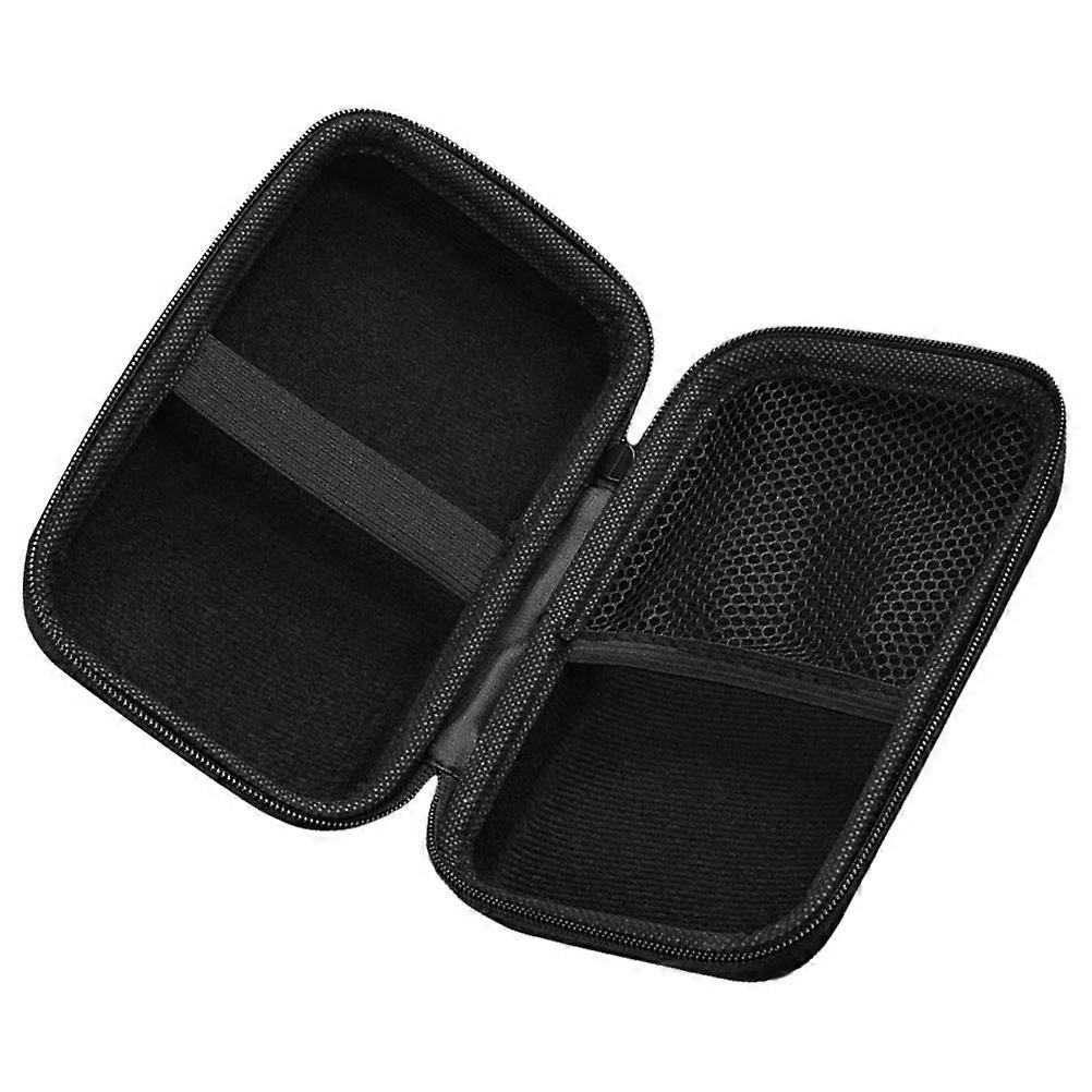 Black EVA Storage Case for Portable Use and Gift Stylish Vintage Design Holds Multiple Cigarettes