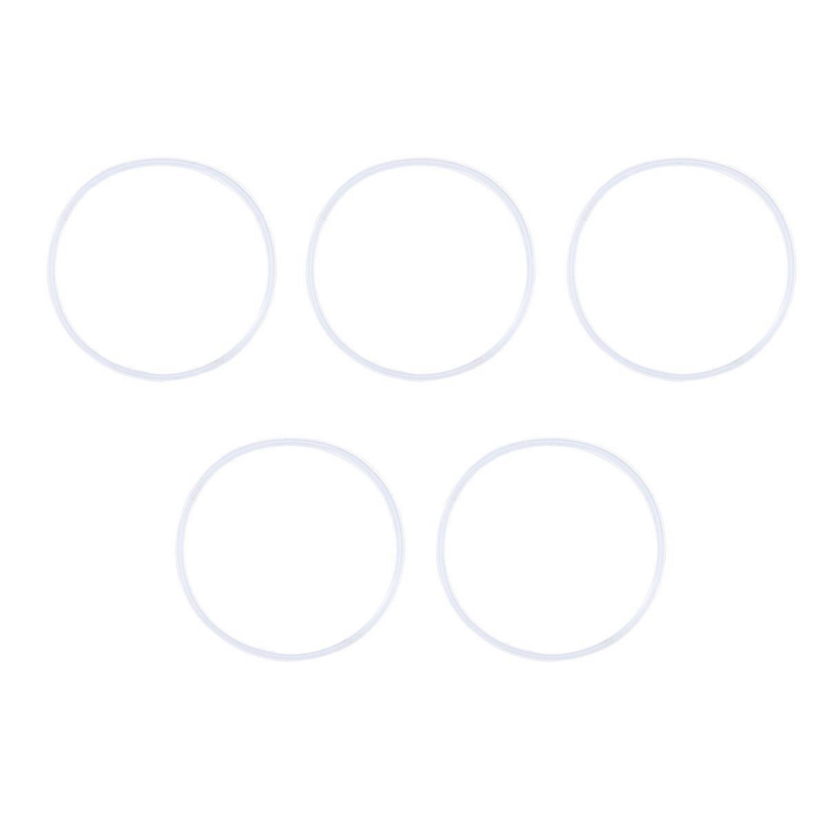 5PCS Silicon Rubber Sealing with Strong Sealing Performance