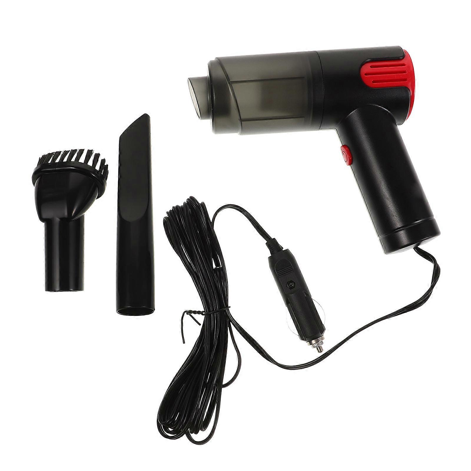 Portable Handheld Car Vacuum Cleaner with Powerful Suction for Wet and Dry Use ABS Material Multi Color