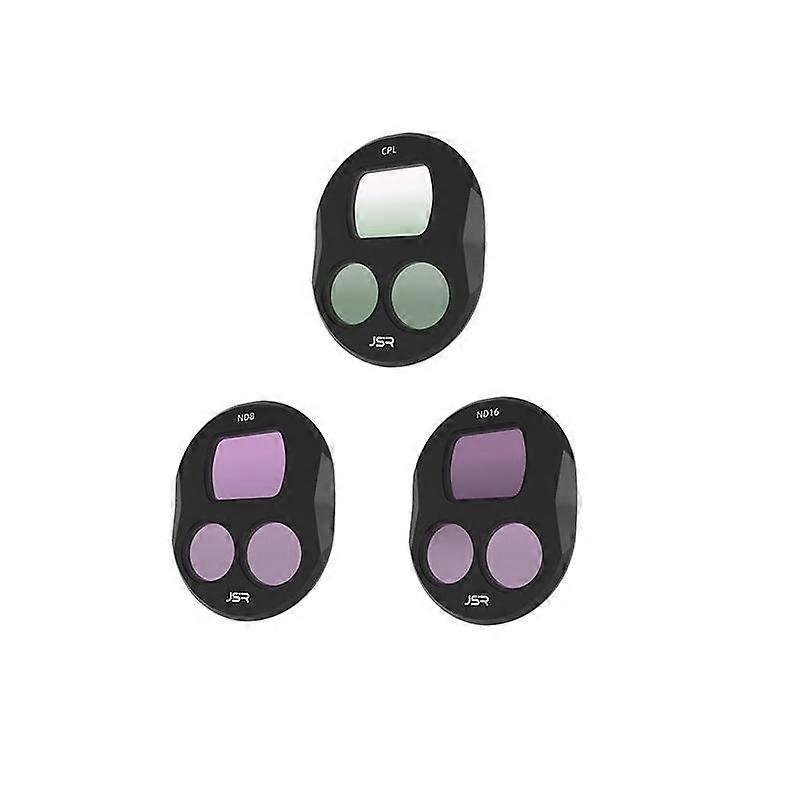 For DJI Mavic 4 Pro JSR Filter Lens Protector CPL+ND8+ND16