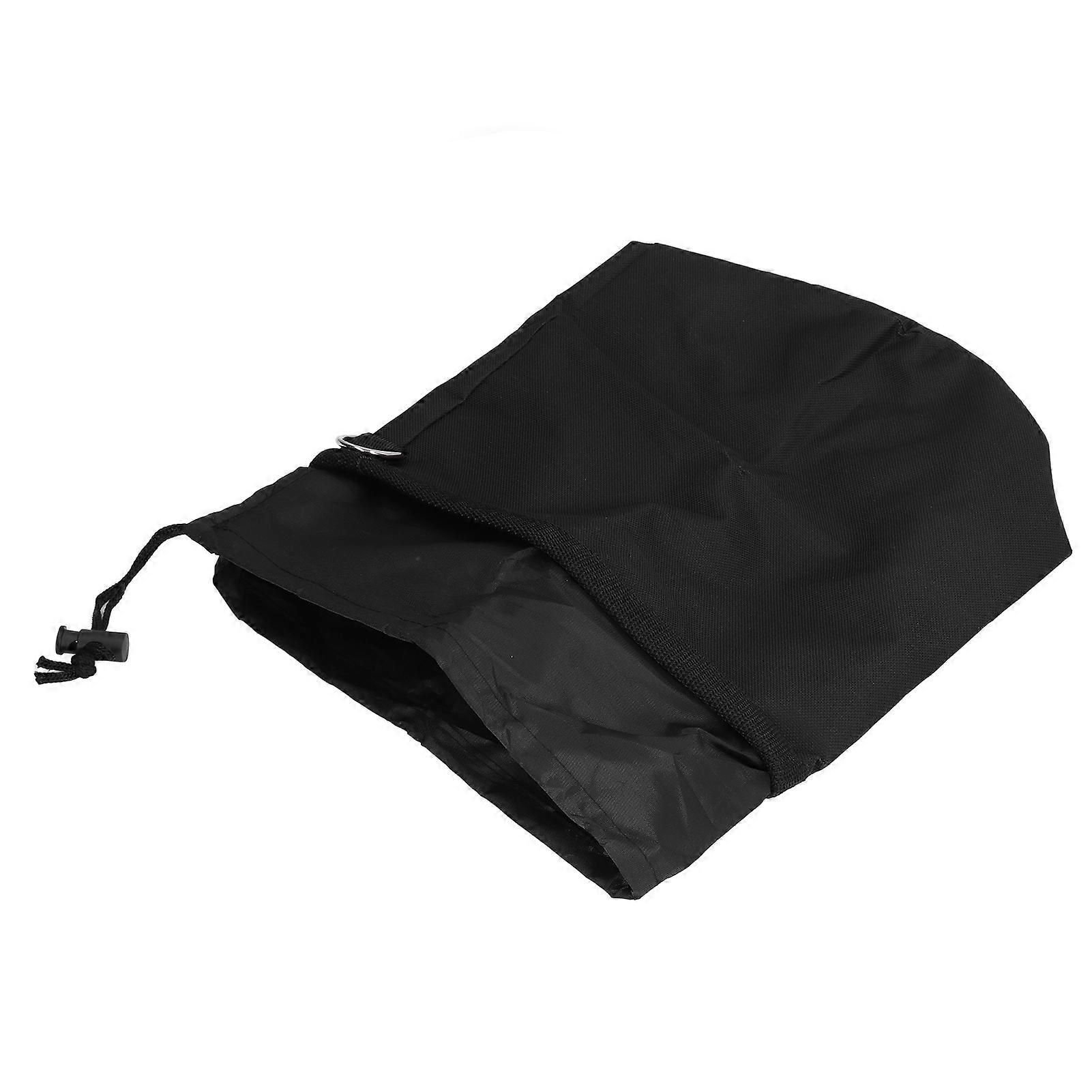 Foldable Grocery Basket Large Capacity Hook Design Closure Rope Simple Operation Storage Basket