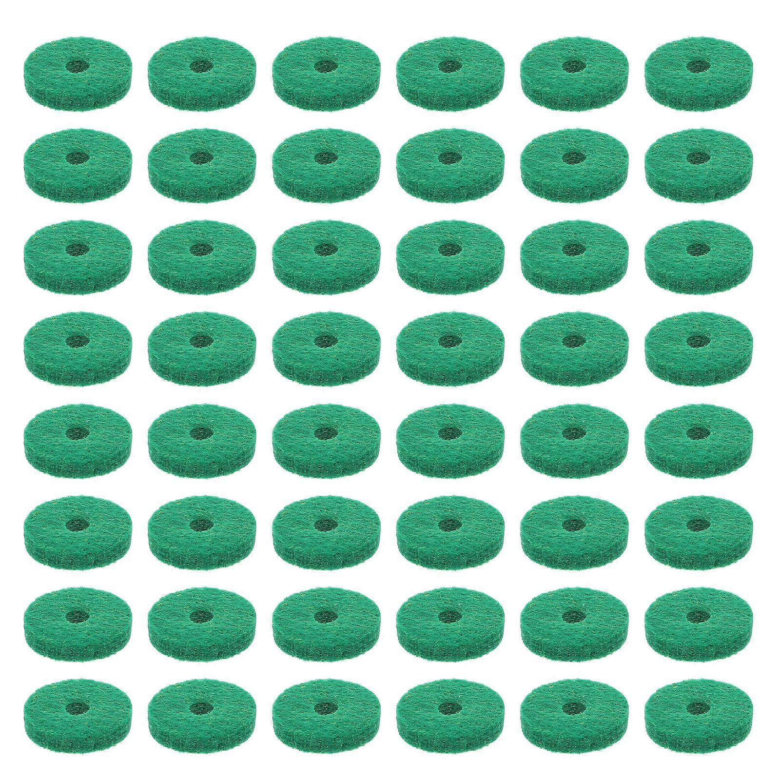 Piano Repair Parts 90Pack Supple Piano Keyboard Washers Circular Green for Key Leveling
