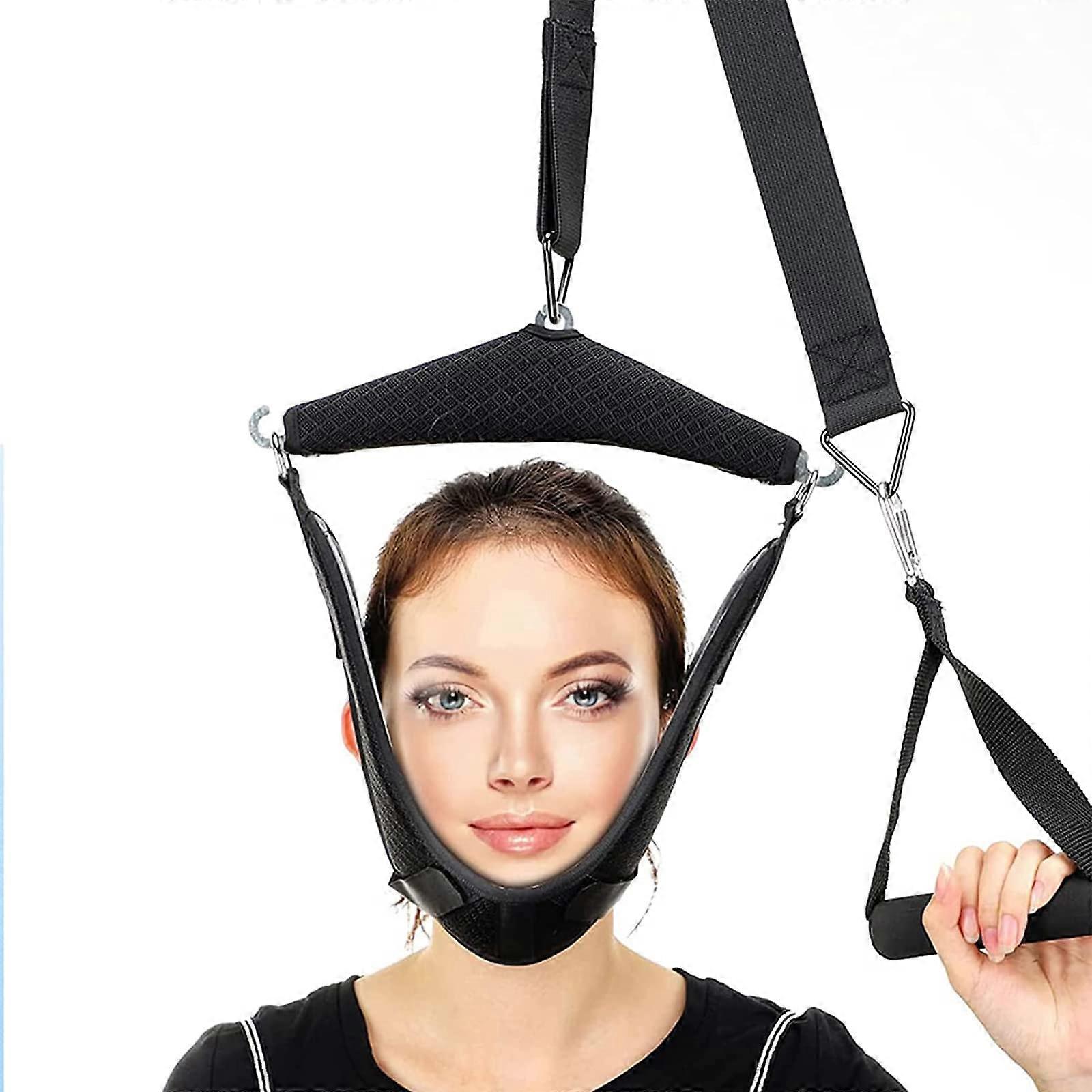 Cervical Neck Traction Device for Neck Pain Relief and Spinal Decompression