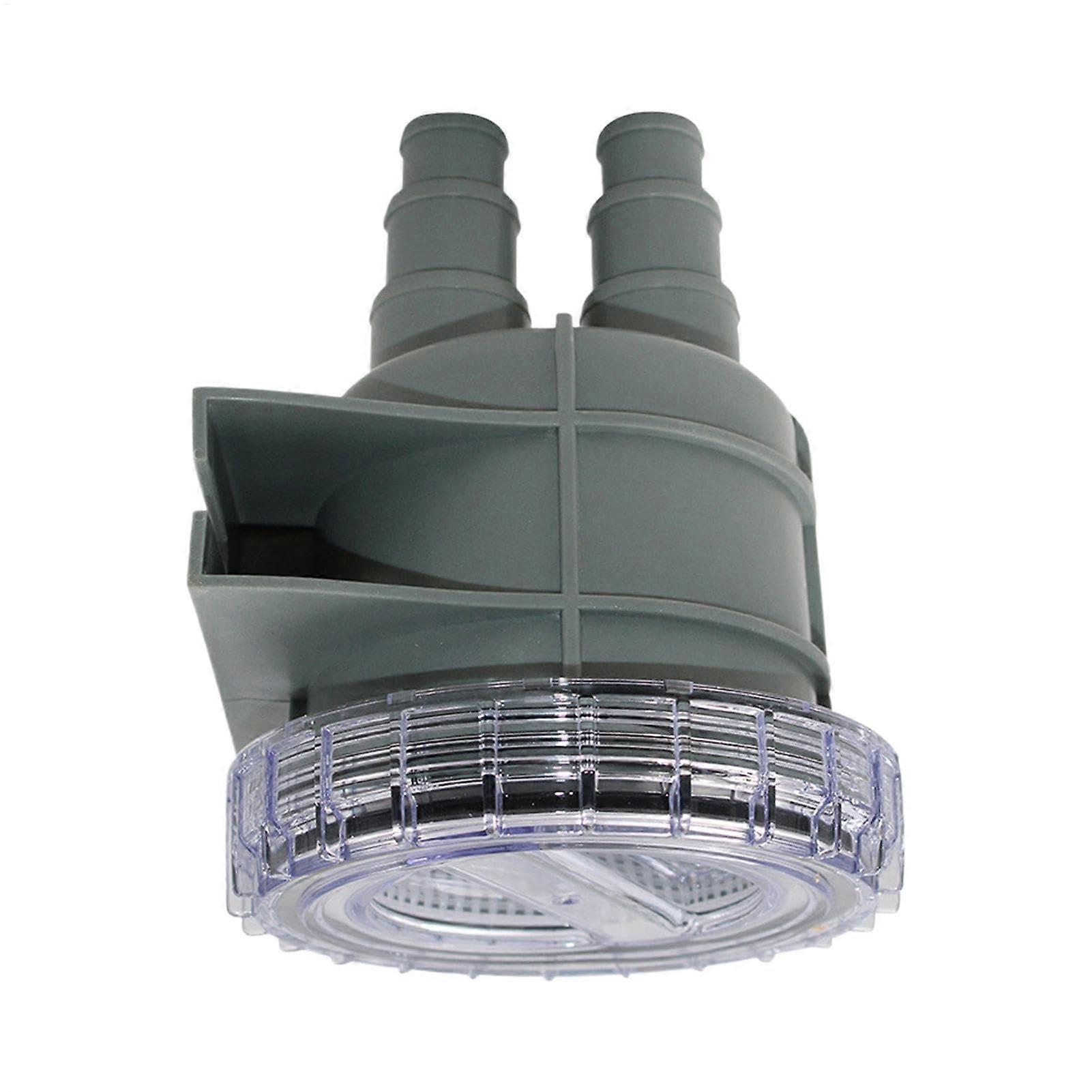 Raw Cooling Water Intake Strainer with Sea Transparent Cover, 3-Inch Versatile Frosting Water Hardware for Boats and Yachts
