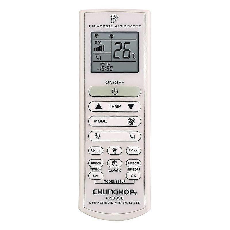 Chunghop Universal A/C Remote Control (K-9099E)