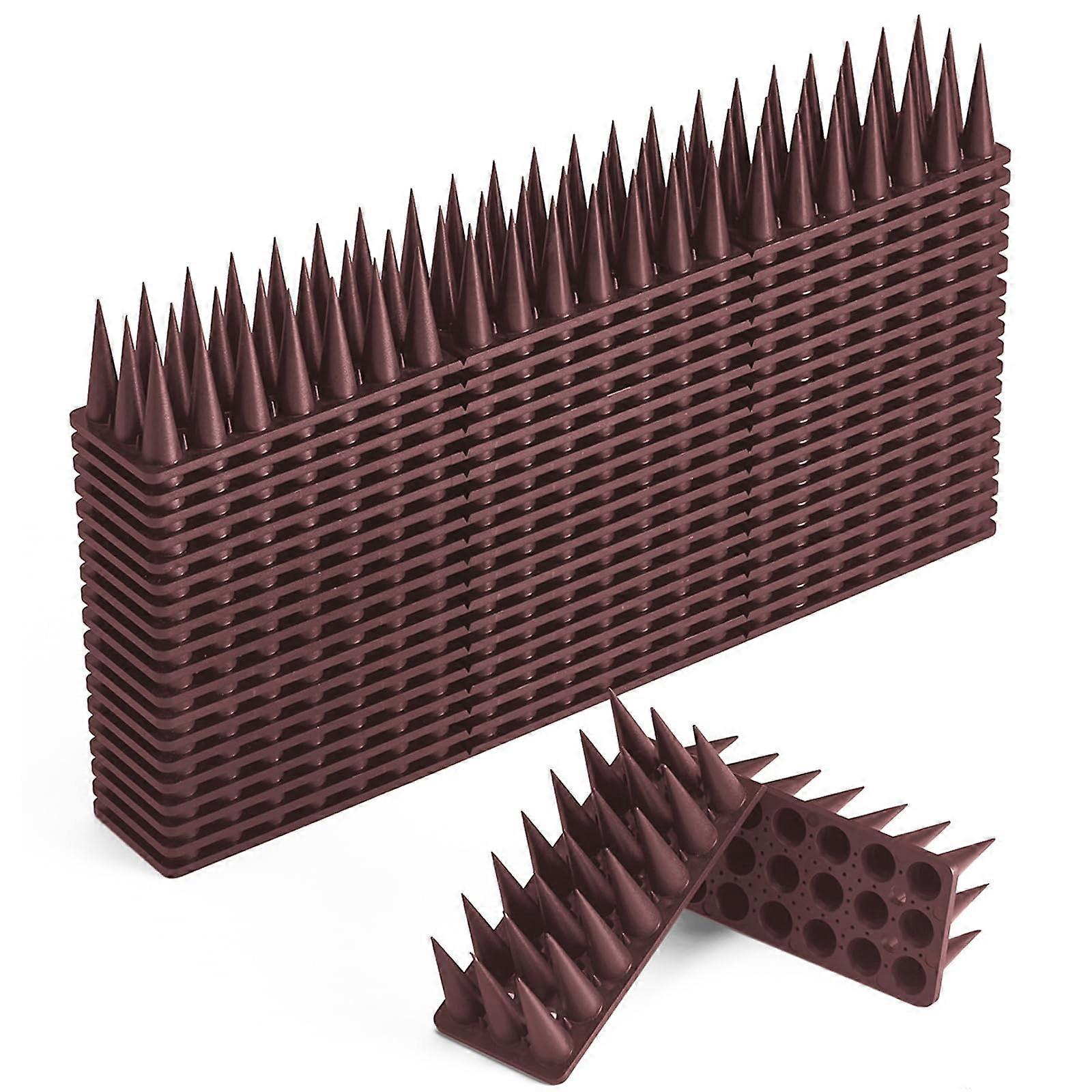 5,4m taubensicheres Nagelset (12 Stück) vogelsicherer Design-Balkonfensterschutz