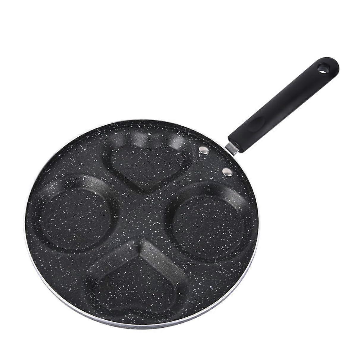 Egg Dumpling Pan Nonstick Omelette Maker 10-Inch Frying Pan with Heat Insulation and Comfortable Grip