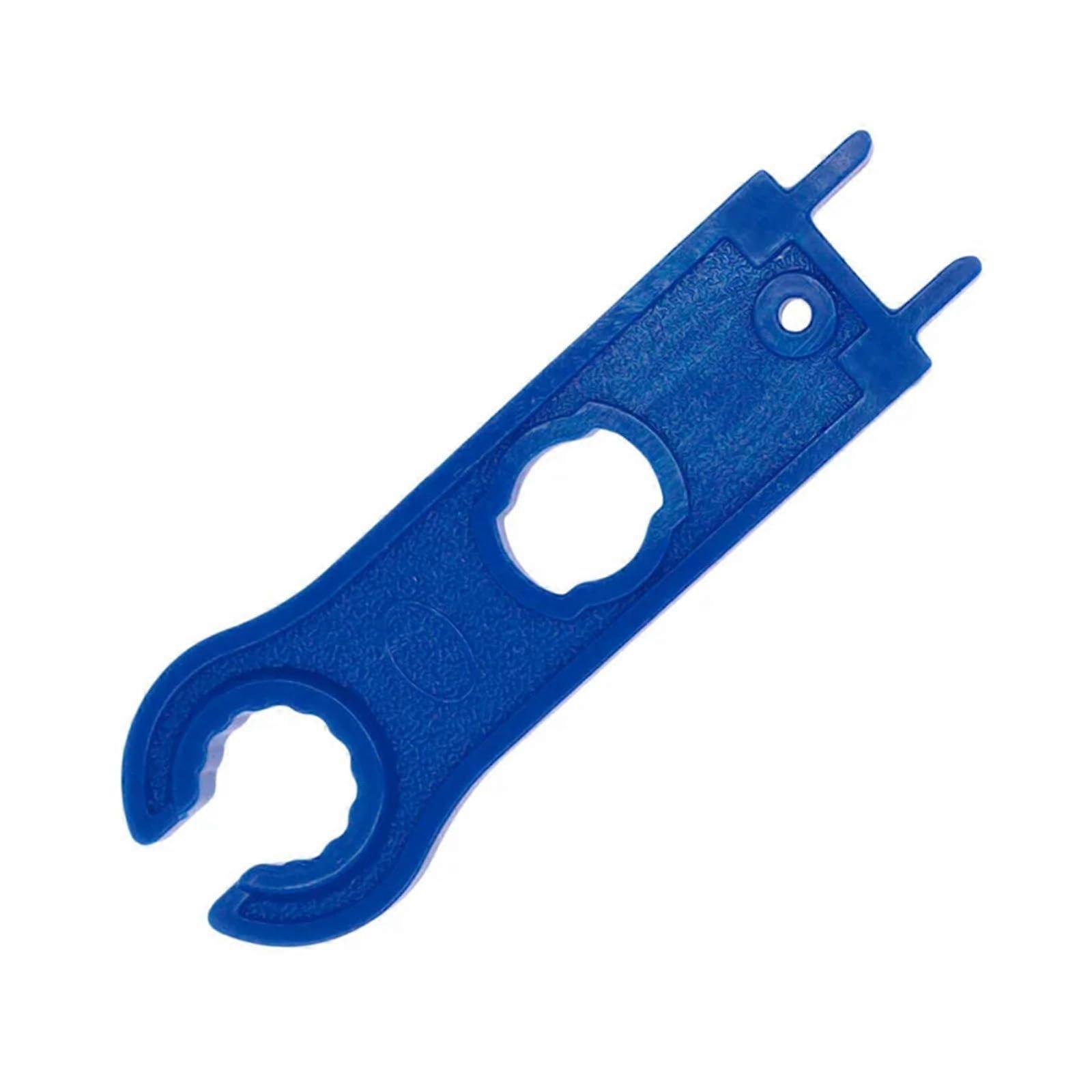 1 piece CMMC4 Key Solar Panel Connector Tools Disassembly Assembly Wrench (Blue)