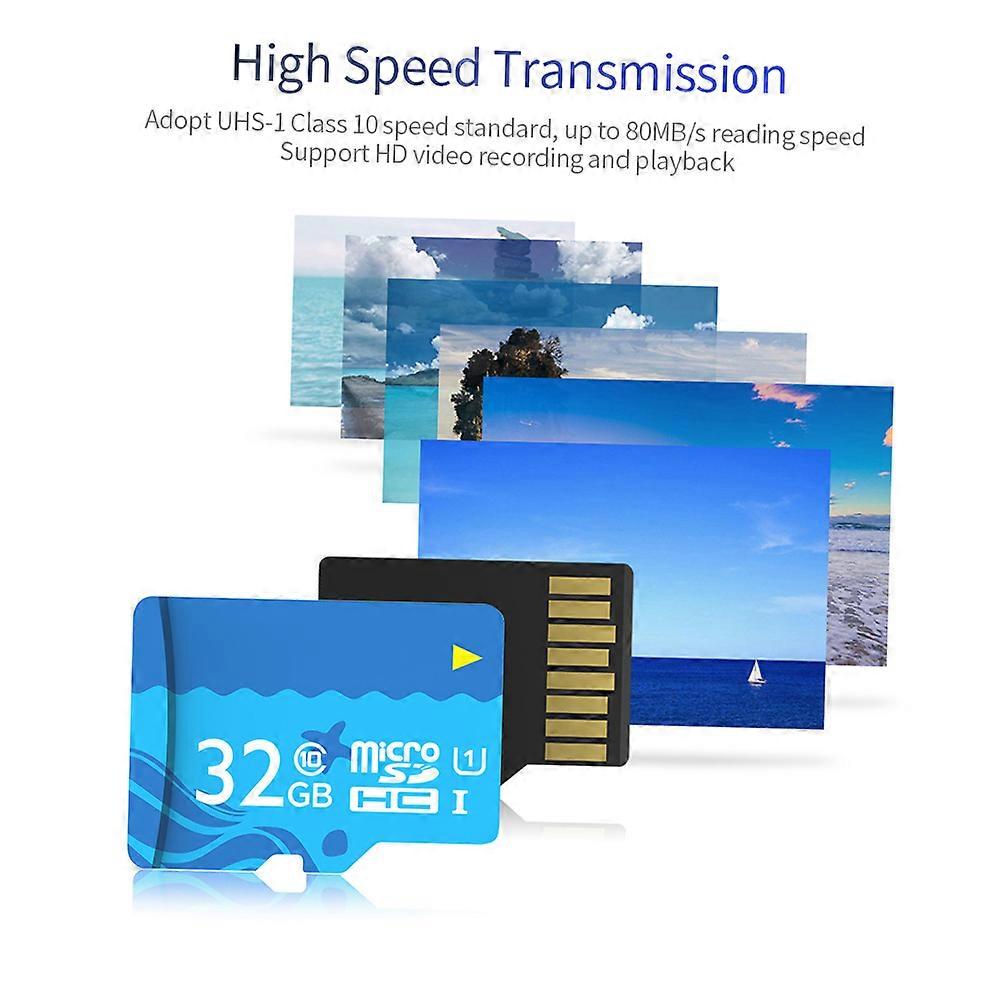 Netac 128GB TF Card Large Capacity  SD Card UHS-1 Class10 High Speed Memory Card Camera Dashcam Monitors  SD Card