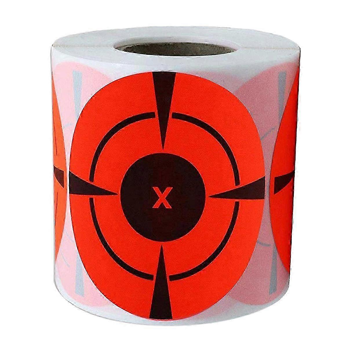 Target Stickers (3 inch, 125 Pcs) - Self-Adhesive Hunting Practice Targets