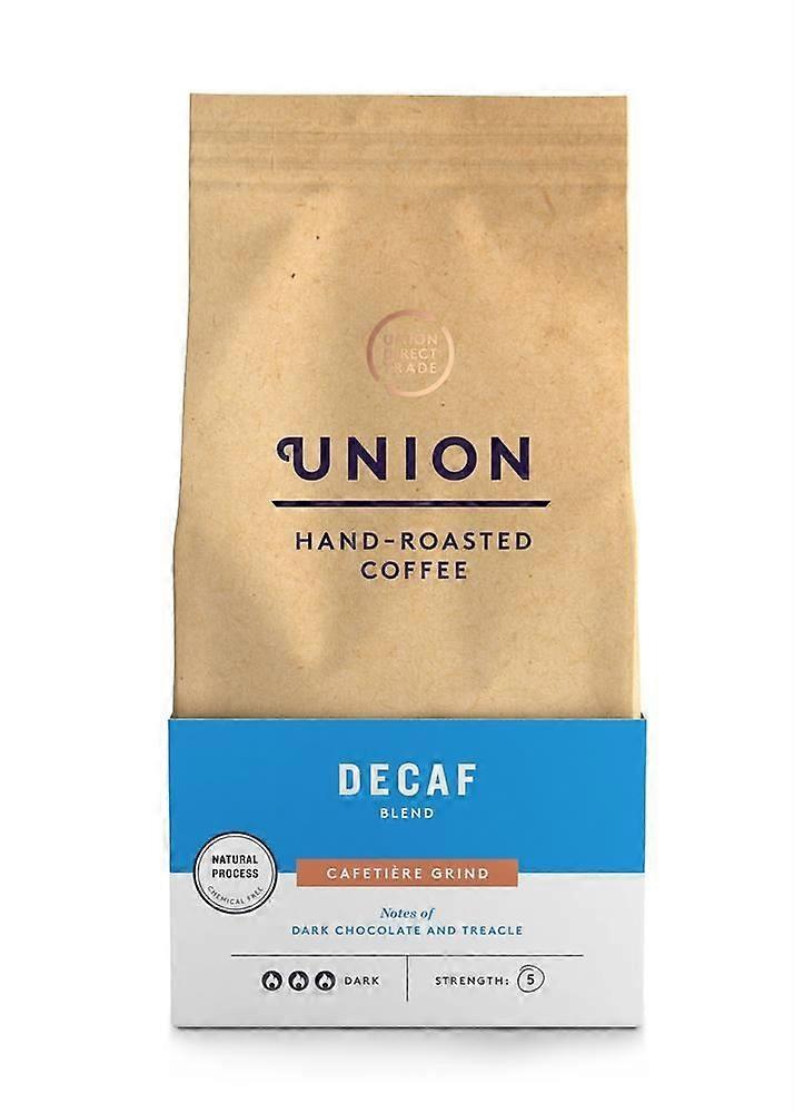 Union Roasted Coffee Decaf Cafetiere Grind 200g - 4 Pack