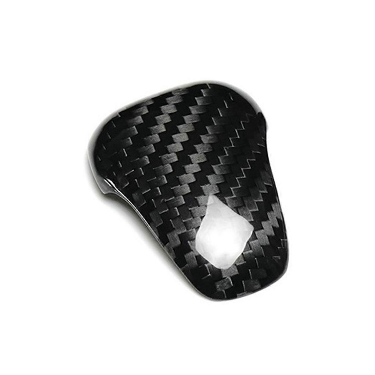 Real Hard Carbon Fiber Car Gear Shift Head Cover Sticker for Crosstrek 2024 2025 Interior Accessorie