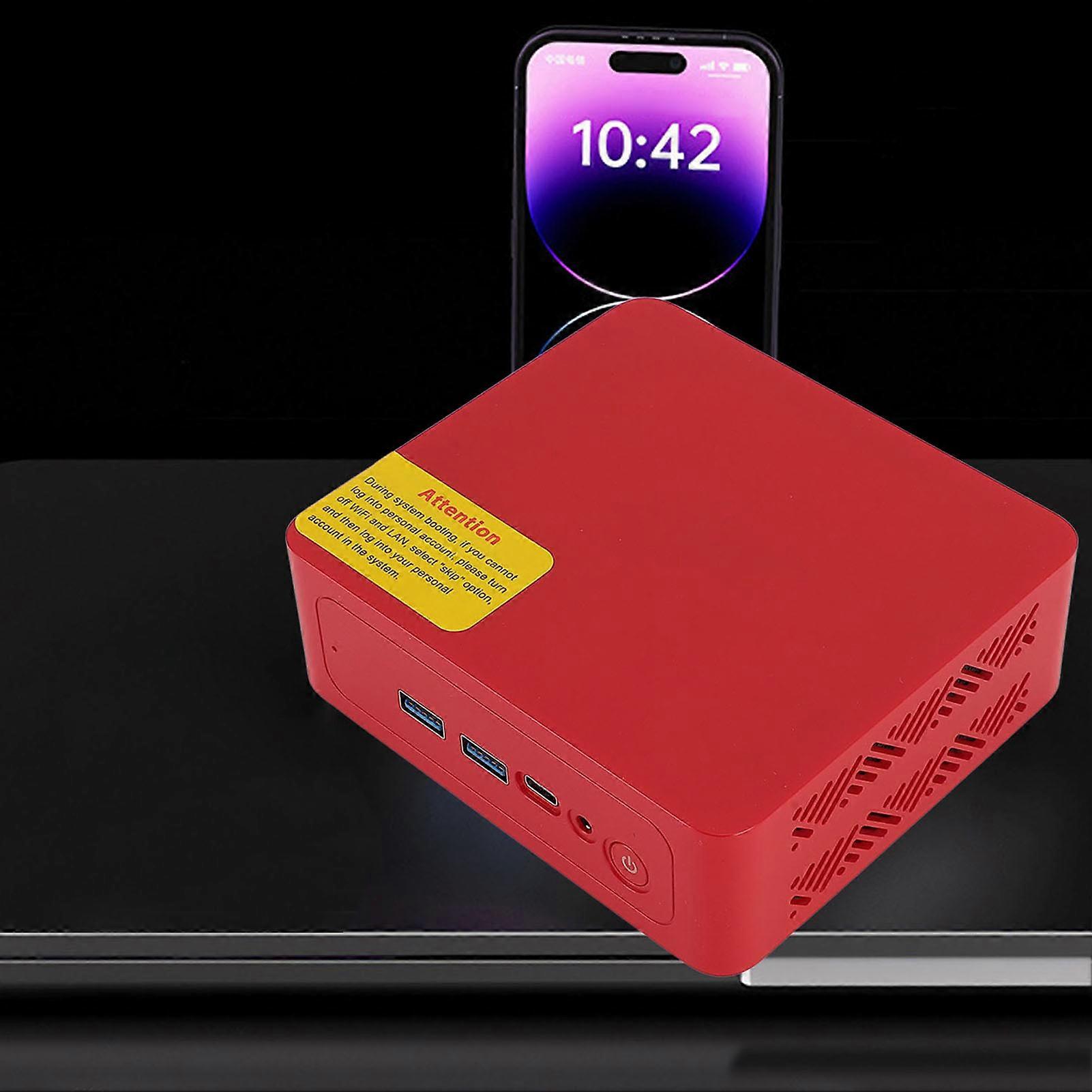Mini-PC-Host I3 1215U 16 GB DDR4 2666 MHz 1 TB WiFi 6E BT5.2 US-Stecker