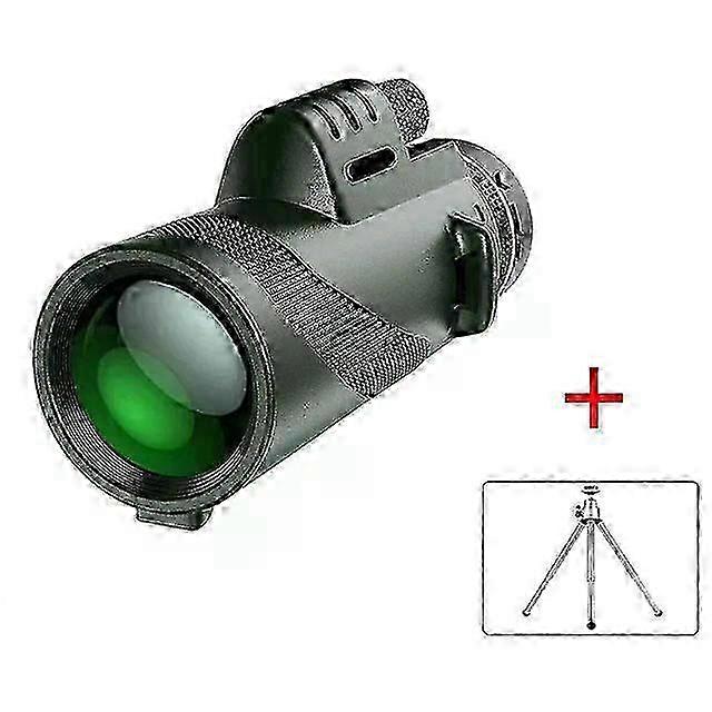 80X100 HD Monocular with BAK4 Prism  Long-Range Zoom for Hunting an...