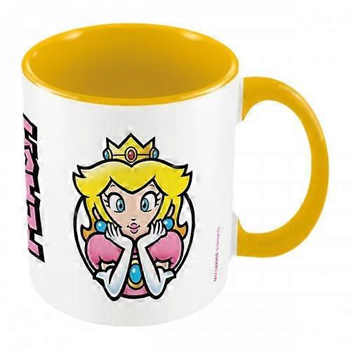 Super Mario Inner Two Tone Princess Peach Mug