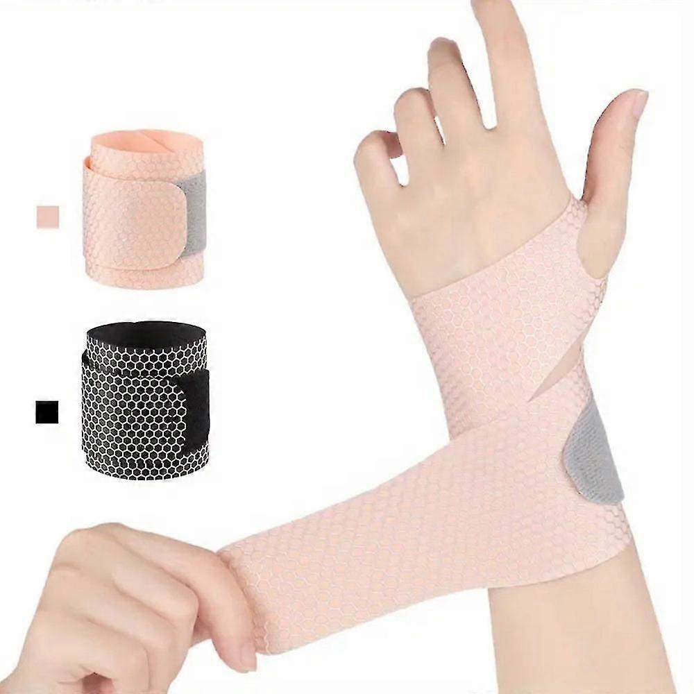 Thin Compression Wrist Strap Adjustable for Fitness Support