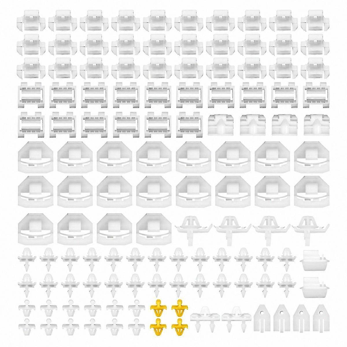 Side Door Panel Clip Kit for 190 W201 190E 190D A00698883578 Replacement Fixing Clips
