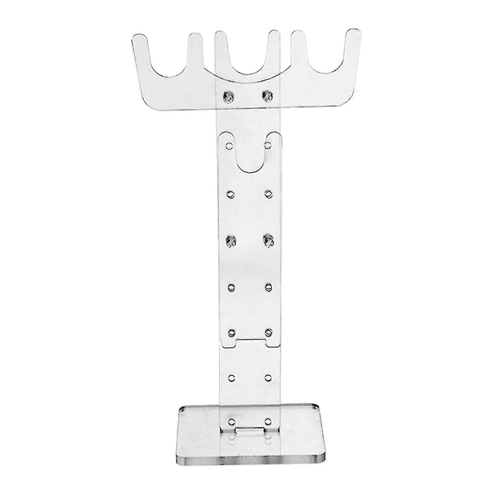 Grow Light Stand Durable Acrylic Fixed Light Holder for Outdoor Garden Patio T8 for 2 or 3 Light