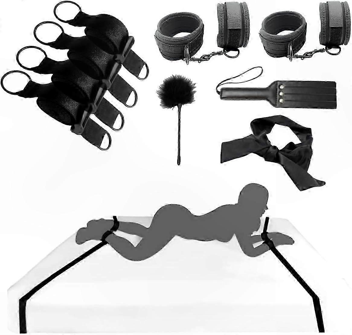 Adjustable Bed Restraint Straps for Comfort and Support