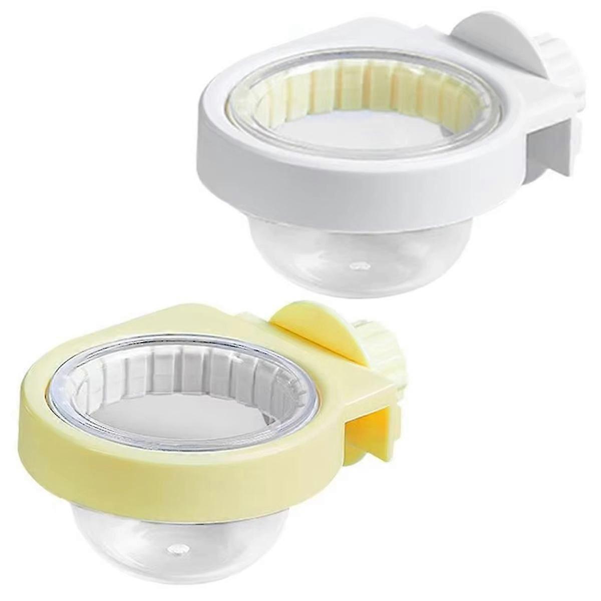 Parakeet Food Dish Transparent Parrot Feeder Anti-Tip ChinchillaCage Accessories Watering Supplies