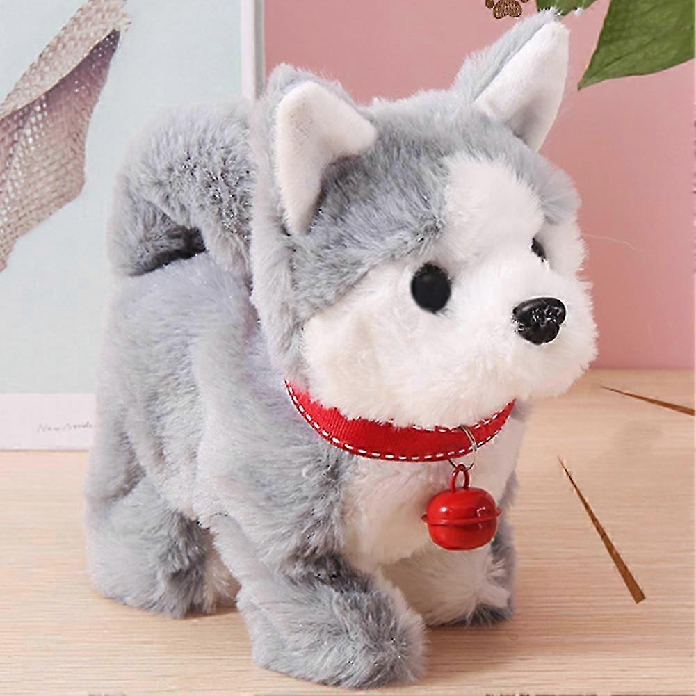 Electronic Interactive Dog Realistics Robot Puppy That Walk Bark Walking Dog Toy for Kids Present