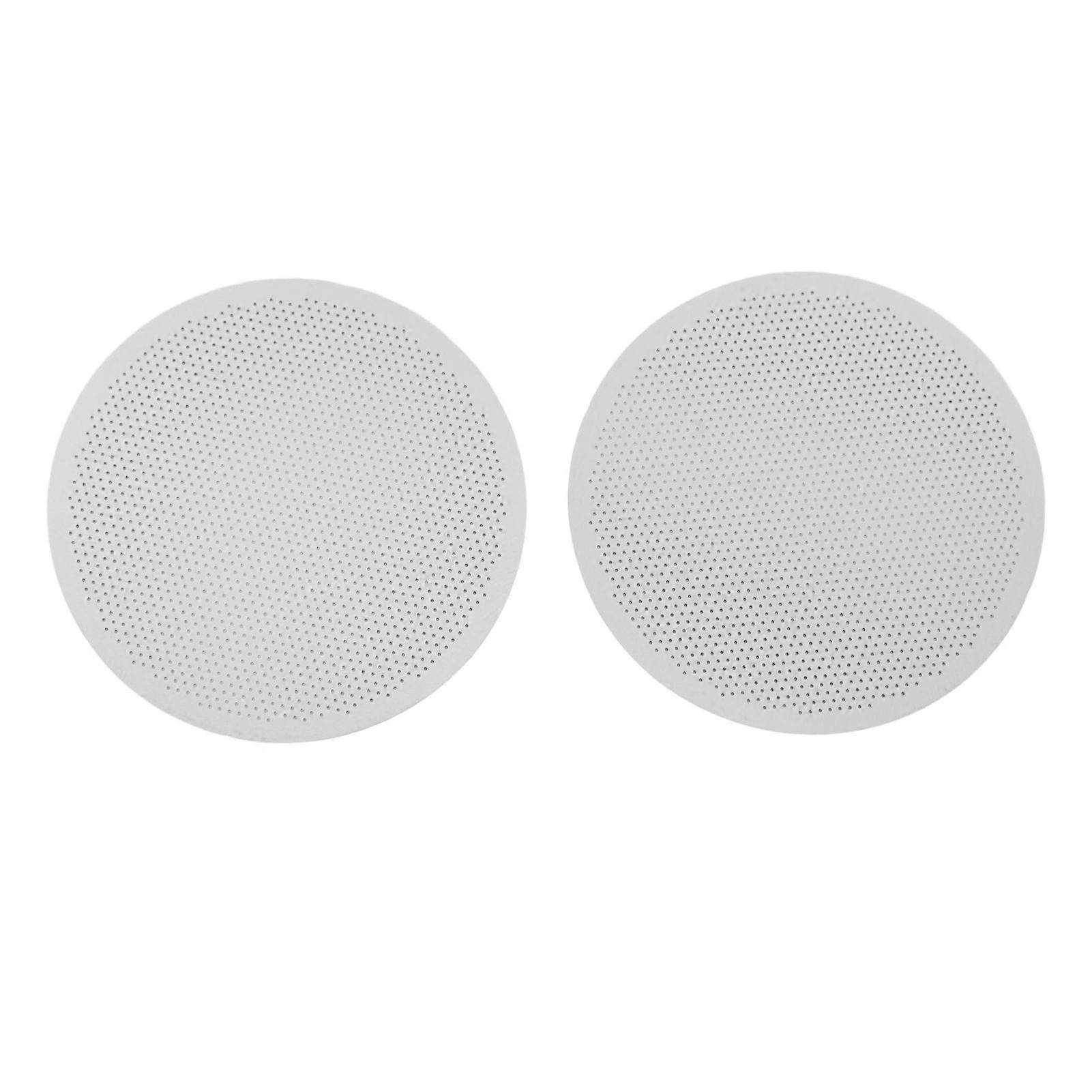 2PCS Coffee Puck Screen 304 Stainless Steel Effective Filtration Durable Easy to Clean Portafilter Puck Screen 58MM