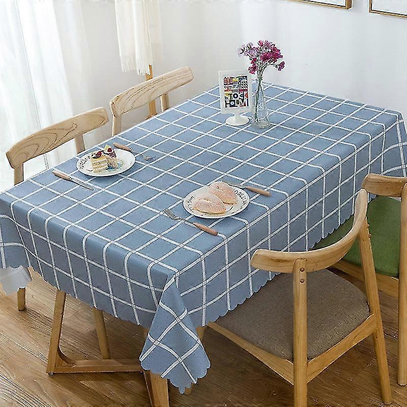Rectangular Tablecloth Multiple Sizes Available Waterproof Dustproof Easy to Clean